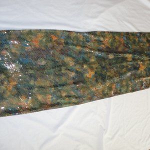 DEBRA MOISES SEQUINED RECTANGULAR SCARF